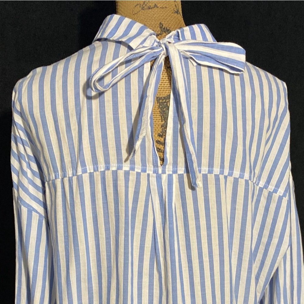 Zara Basic Collection S Button Down Shirt Oversiz… - image 5